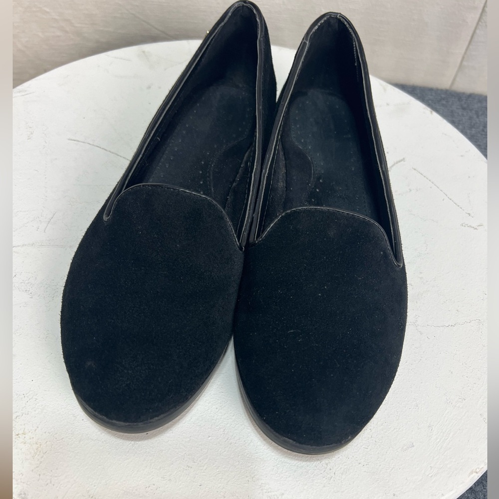 Women’s Flat suede shoes GH Bass& Co office ,Academia Whimsy Gothic size 6.5
